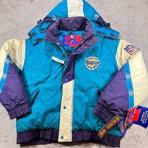 Rare Vintage 90’s NWT Deadstock Pro Player XXVIII Size Large Jacket 1994 Atlanta